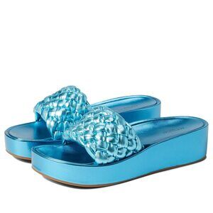 Aerosoles Dana Light Blue Metallic 8.5 B (M)